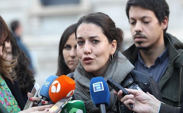La diputada de Podemos por León, Ana Marcello.