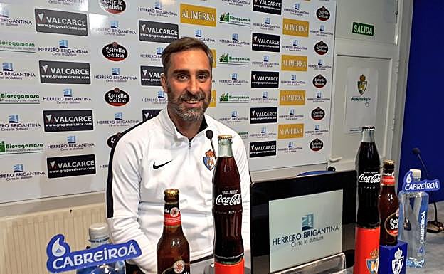 El técnico de la Ponferrada, Jon Pérez 'Bolo'.