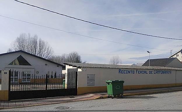 Imagen del recinto ferial de Camponaraya.