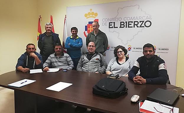 Reunión de los ganaderos celebrada el pasado viernes en la sede del Consejo Comarcal del Bierzo.