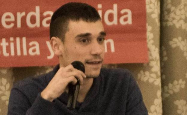 Javier Arias, candidato a las primarias de IU en Ponferrada. 