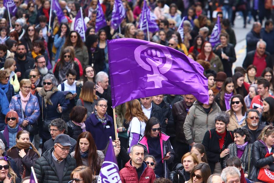 Fotos: Manifestación del 8-M en Ponferrada