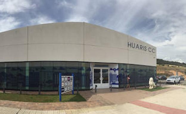 Instalaciones del call center de Huaris en el polígono industrial del Bierzo Alto en Bembibre. 