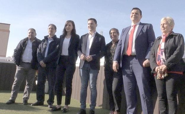 Candidatos del PSOE de León al Congreso y al Senado. 