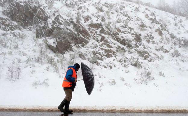 La nieve regresa a la provincia de León durante el fin de semana.