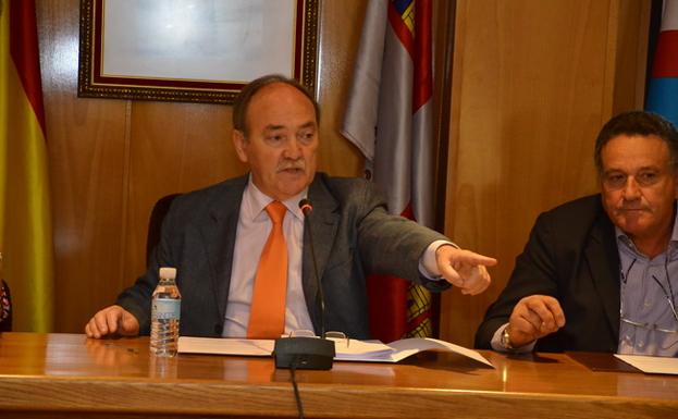 Manuel Otero, en un Pleno, en una imagen de archivo. 