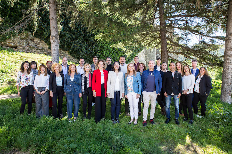 Integrantes de la candidatura de Ciudadanos en Ponferrada.