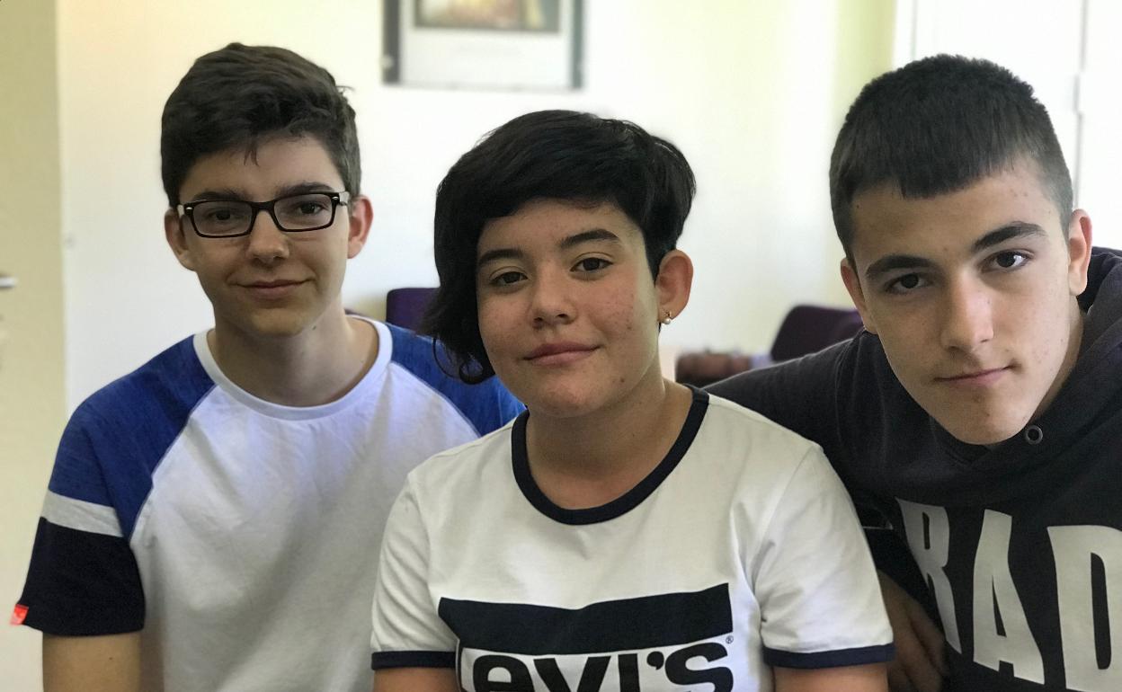 Imagen de los alumnos seleccionados.