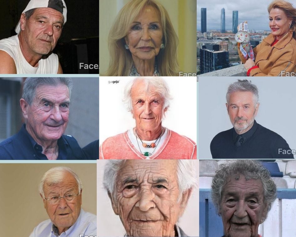 Fotos: Galería. Así envejecerían los famosos leoneses con FaceApp