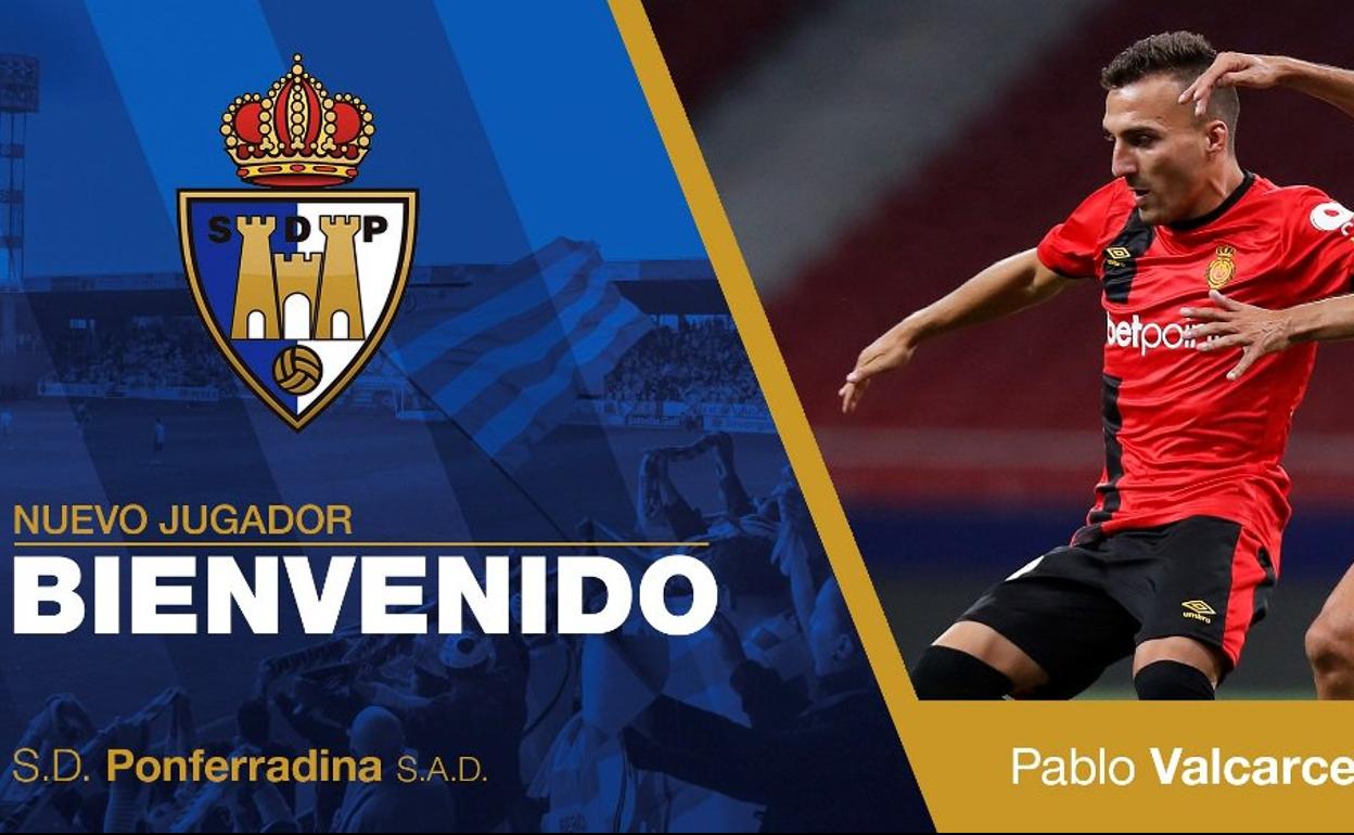 Pablo Valcarce se une a la Ponferradina