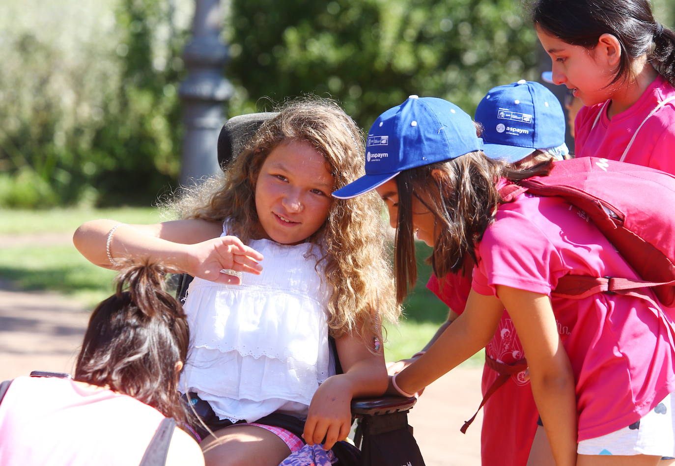 Fotos: Aspaym inaugura su campamento de verano en Cubillos