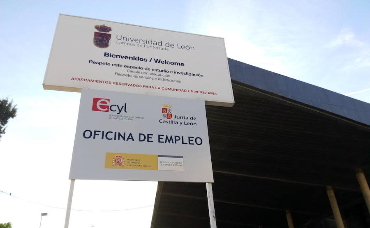 Oficina del Ecyl en Ponferrada.