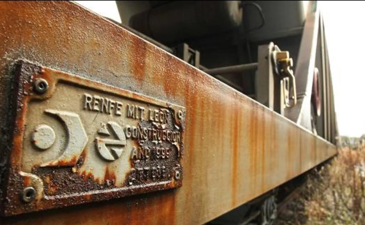Imagen de archivo de uno de los ferrocarriles que recorrían esa línea. 