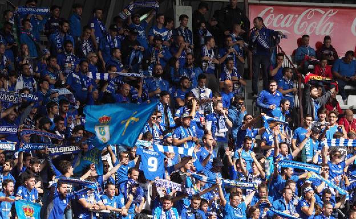 Afición del Real Oviedo.