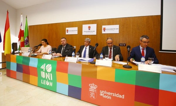 Fotos: El rector de la ULE inaugura el curso académico en el Campus de Ponferrada