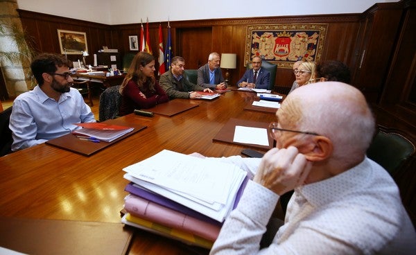 Fotos: Comisión de seguimiento del convenio de colaboración entre Ciuden y Ponferrada