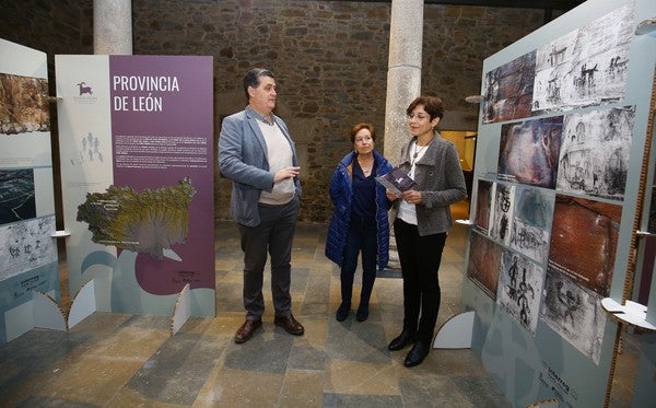 Fotos: EL MUSEO DEL BIERZO INAUGURA LA EXPOSICIÓN SOBRE ARTE RUPESTRE &#039;LIENZOS DE PIEDRA&#039;
