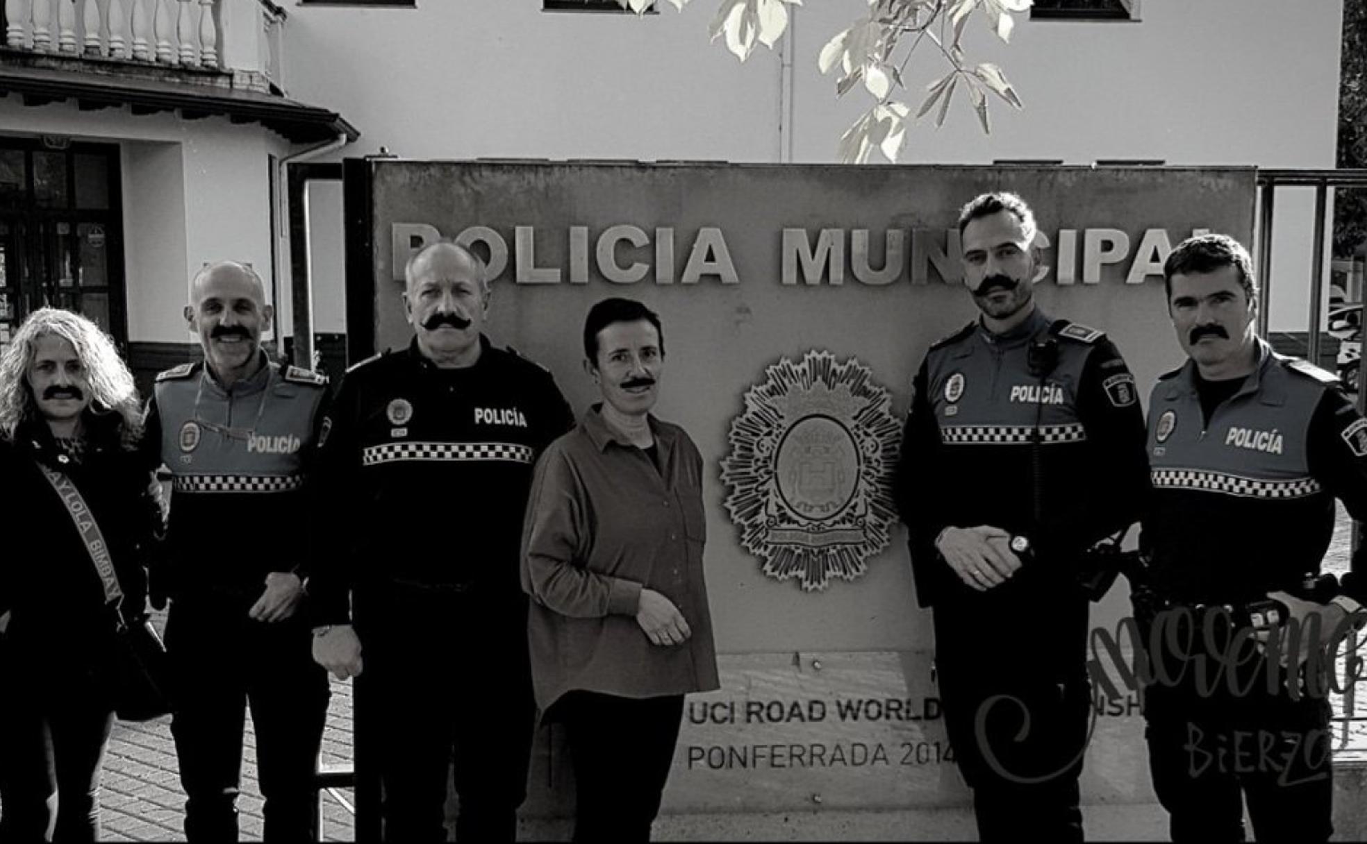 La Policía Municipal se solidariza con el movimiento @MovemberES.