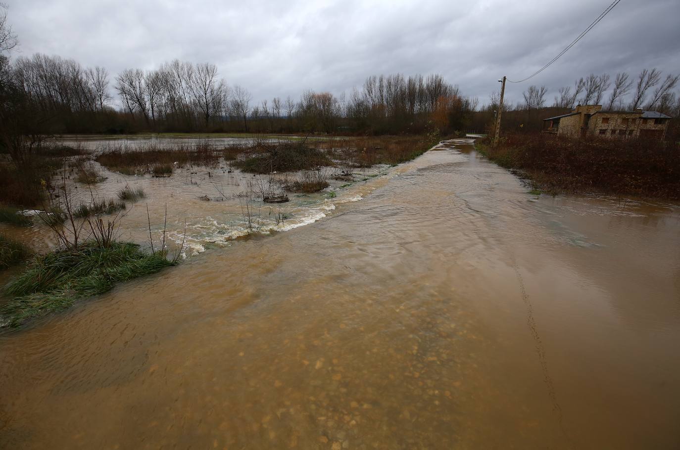 Fotos: Temporal de lluvia en el Bierzo