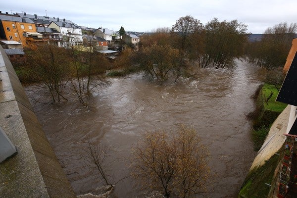 Fotos: Temporal de lluvia en el Bierzo