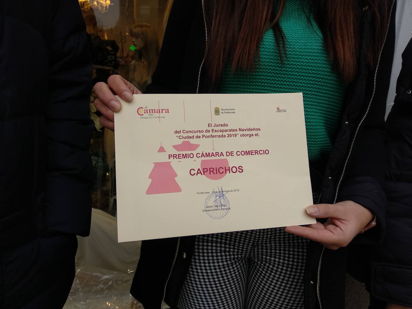 Fotos: Premios del Concurso de Escaparates Navideños de Ponferrada