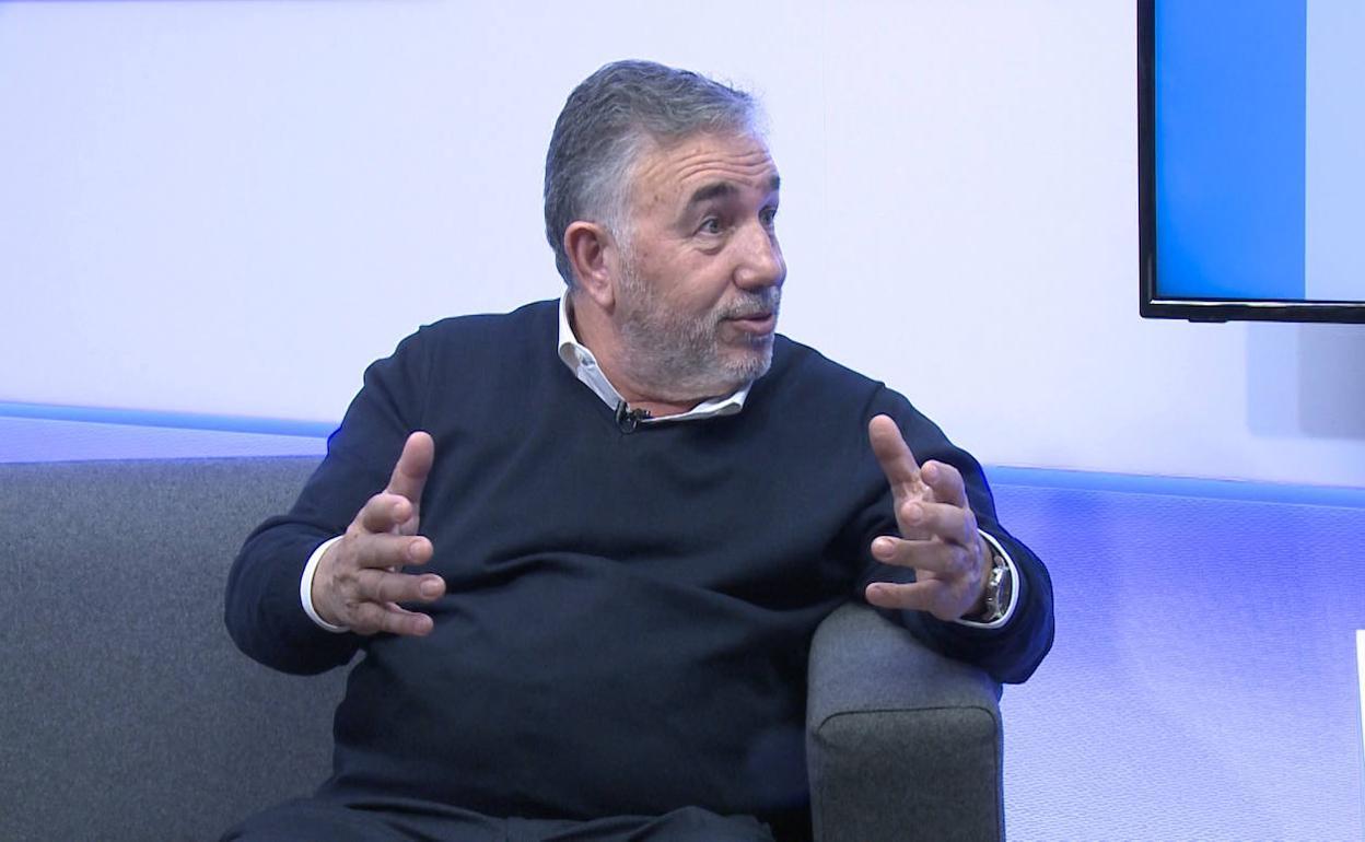 José Fernández Nieto, presidente de la Ponferradina.