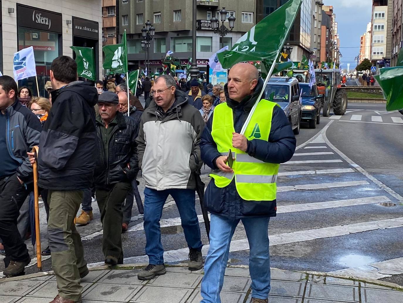 Fotos: Tractorada histórica en Ponferrada