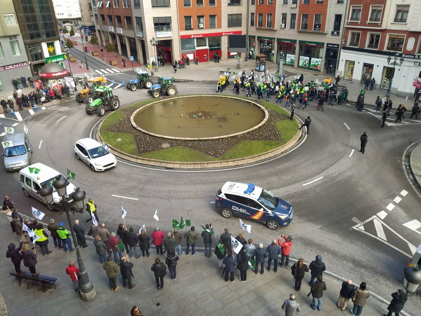 Fotos: Tractorada histórica en Ponferrada