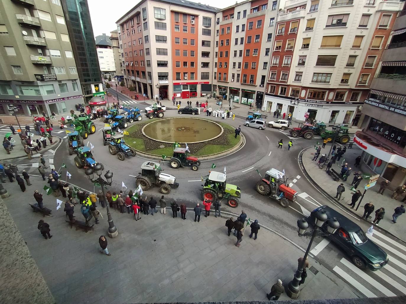 Fotos: Tractorada histórica en Ponferrada