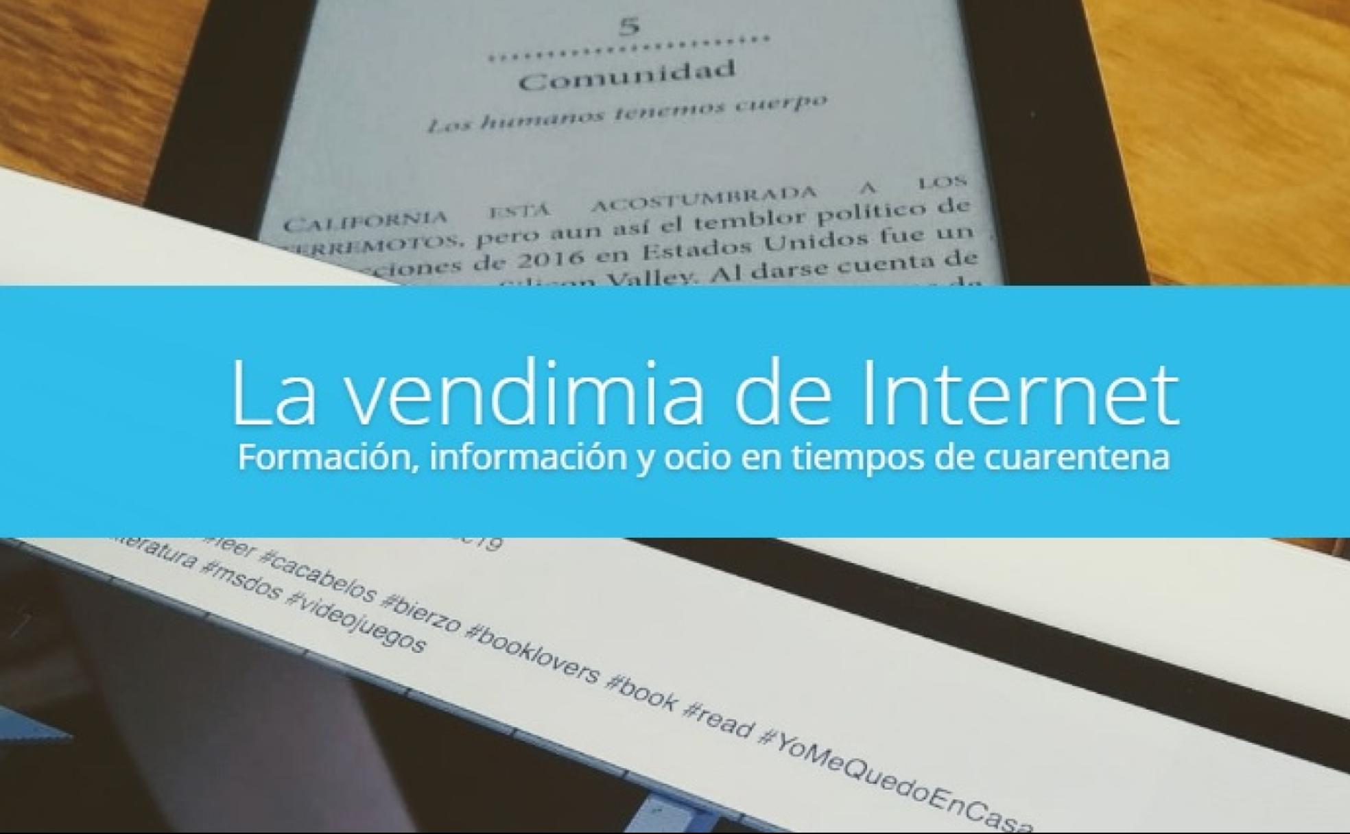 Formación y ocio en tiempos de cuarentena