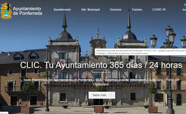 Los perfiles de las redes sociales municipales y la página web instituional exhiben también un lazo negro en señal de luto.