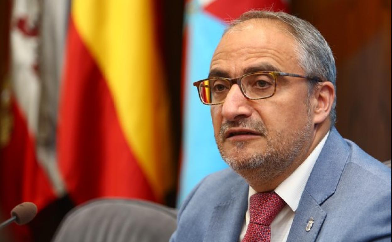 El alcalde de Ponferrada, Olegaio Ramón.