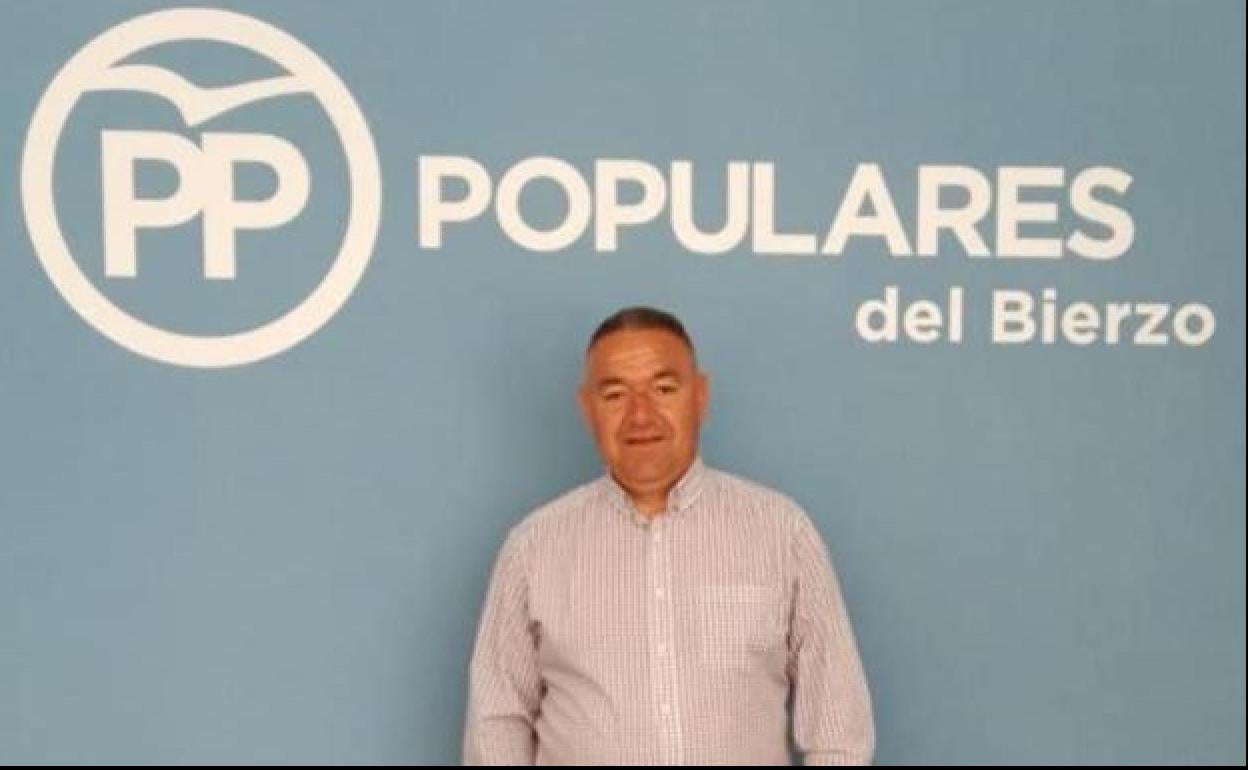 El portavoz del PP en Castropodame, Alfonso Pérez.