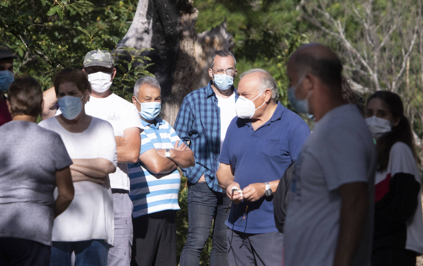 Fotos: Pruebas PRC a los vecinos de Oencia