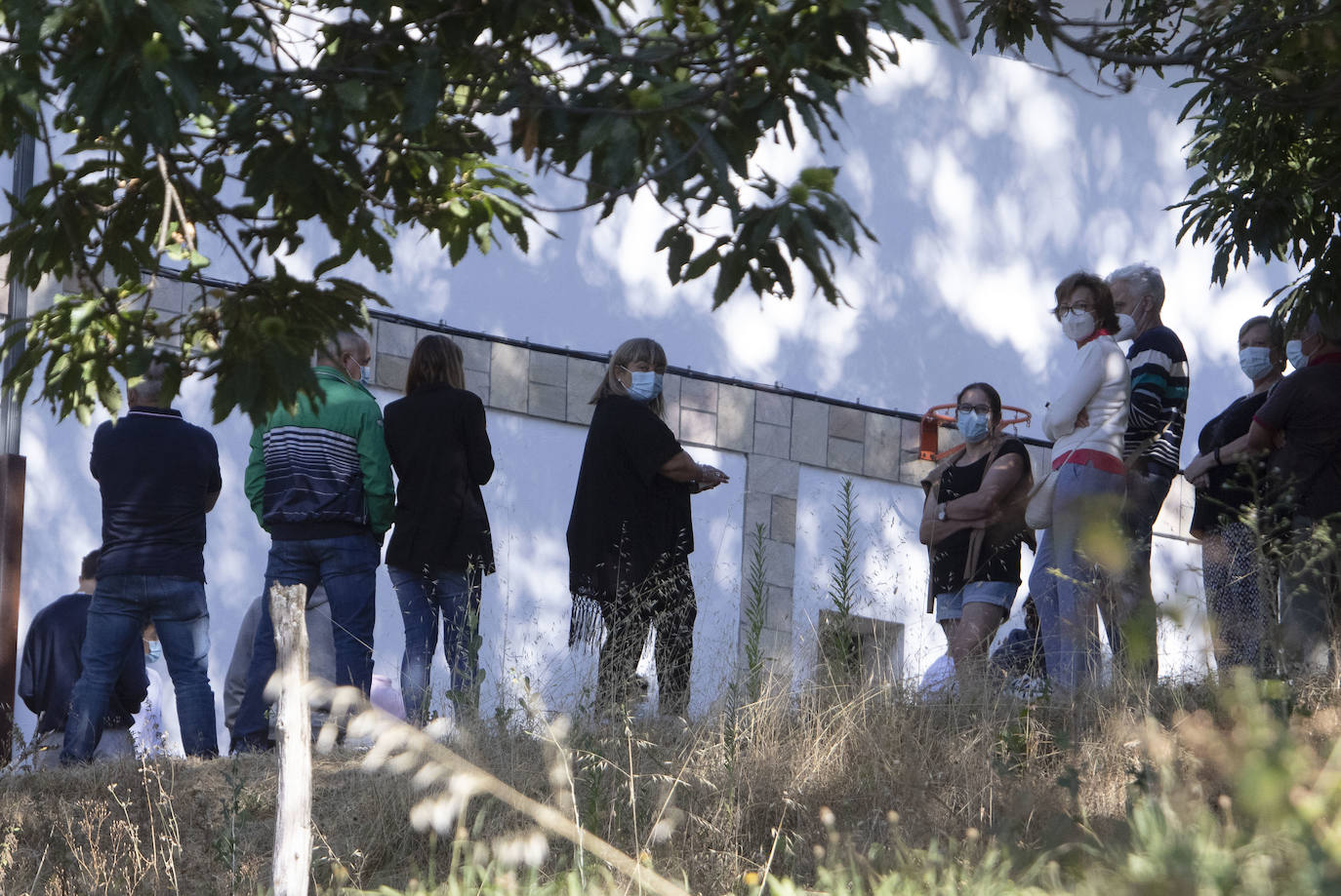 Fotos: Pruebas PRC a los vecinos de Oencia