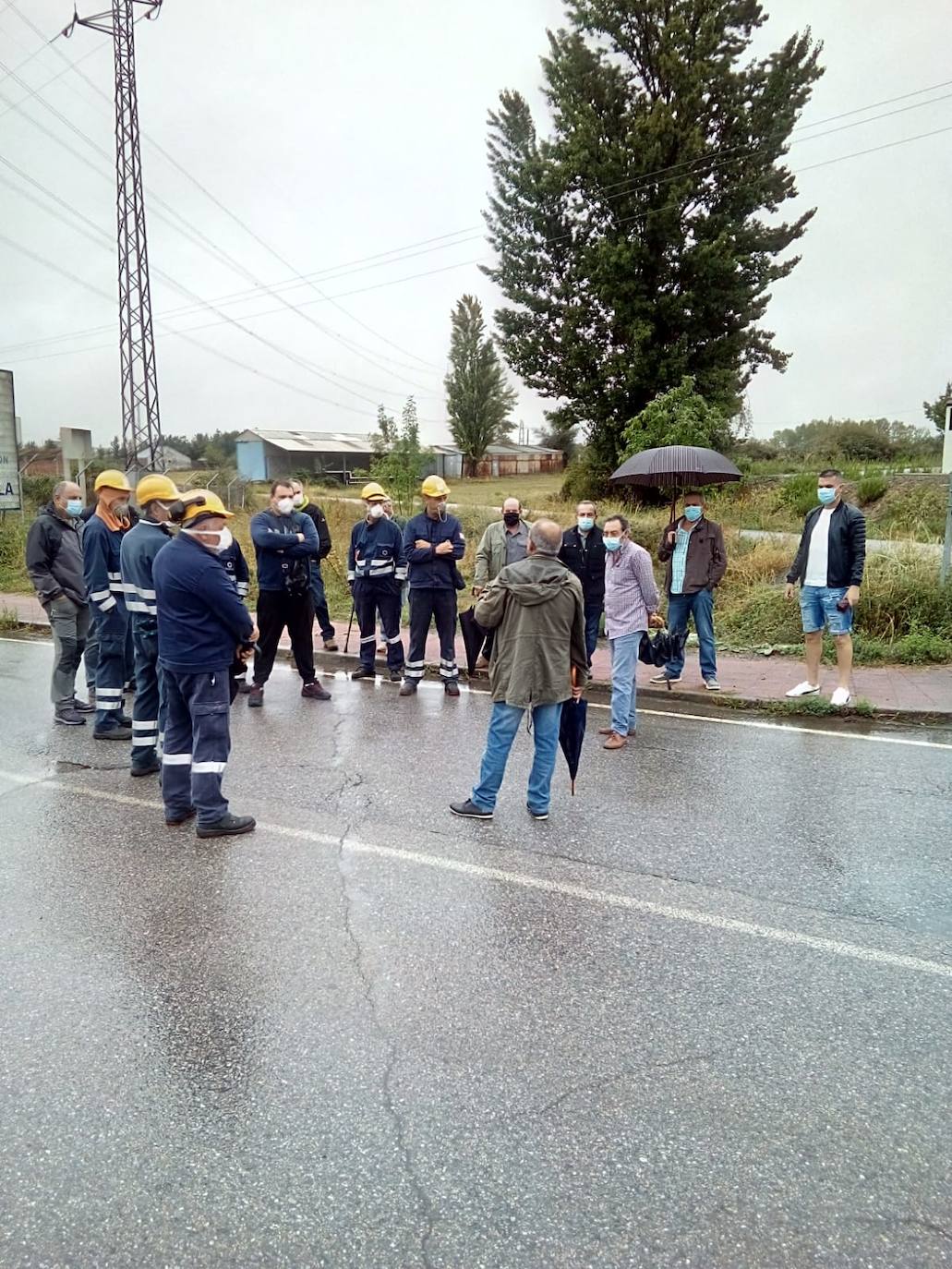 Fotos: Concentración de los trabajadores de Nervion