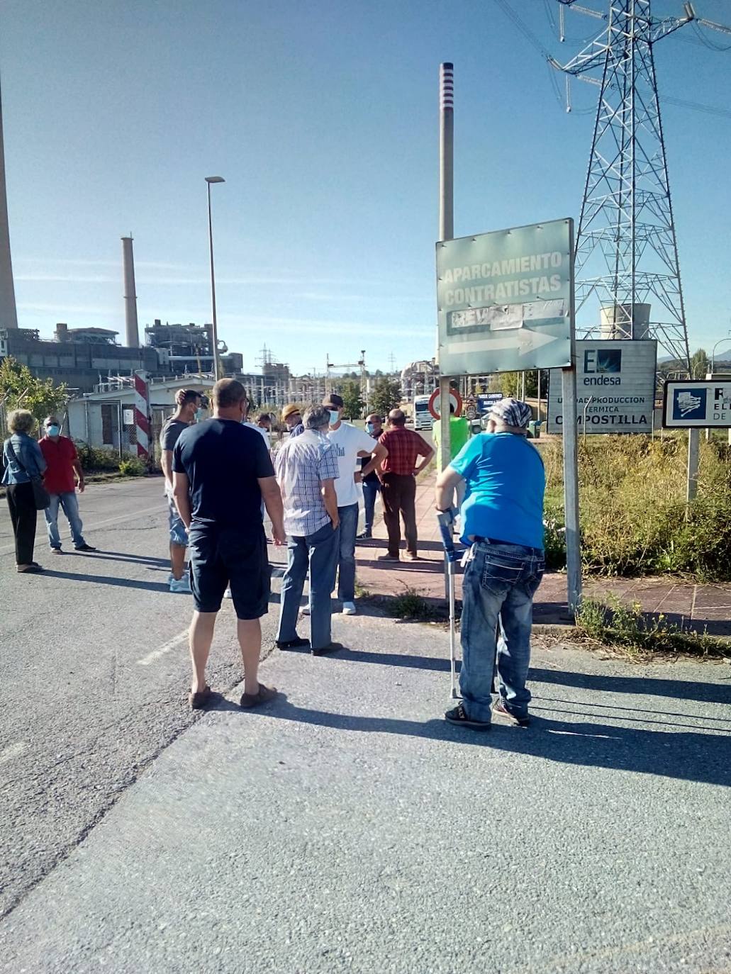 Fotos: Concentración de los trabajadores de Nervion