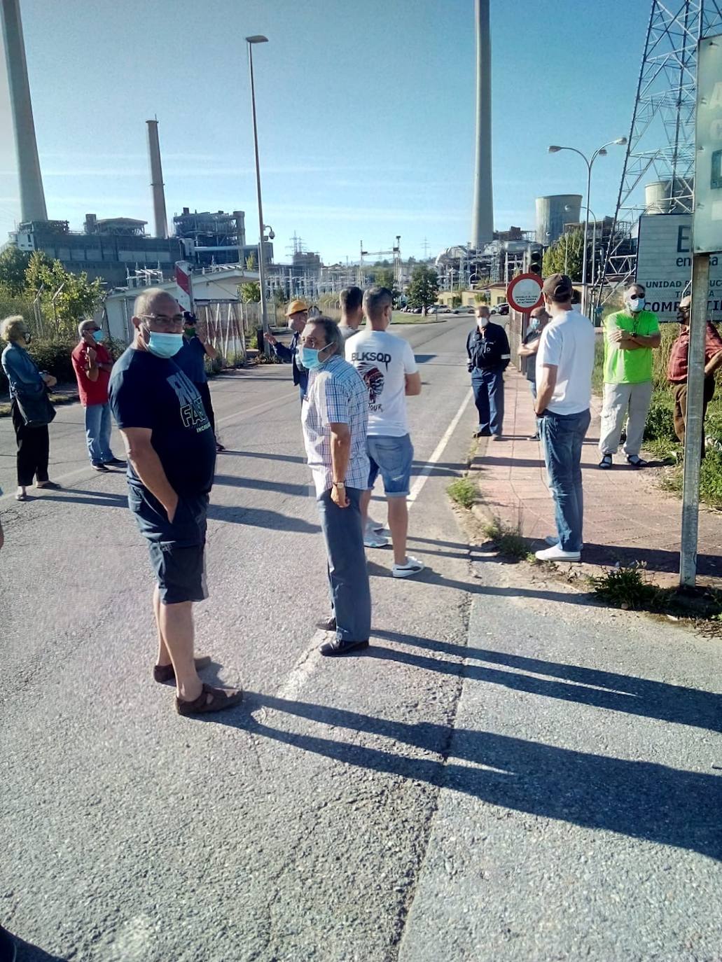 Fotos: Concentración de los trabajadores de Nervion