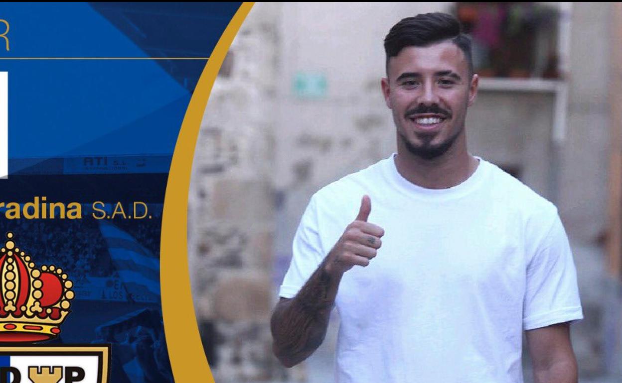Alejandro Viedma, nuevo jugador de la Ponferradina.