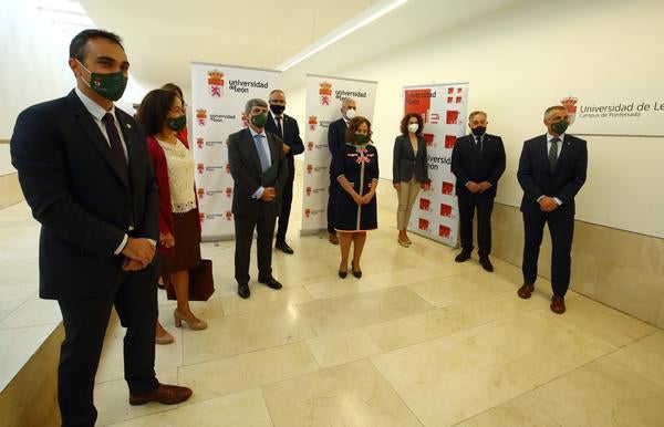 Fotos: Acto de apertura del curso académico en el Campus de Ponferrada