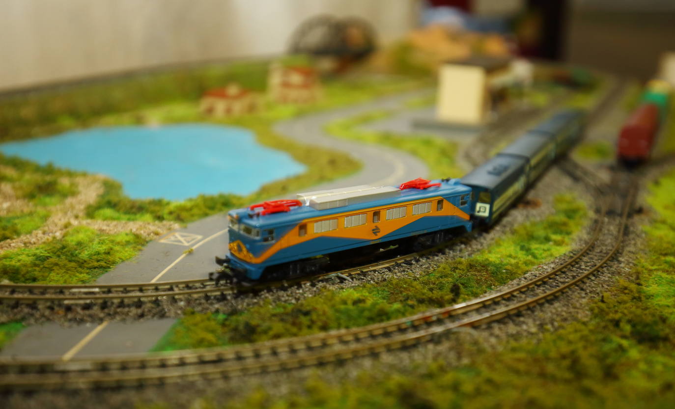 Fotos: Exposición de maquetas y objetos ferroviarios
