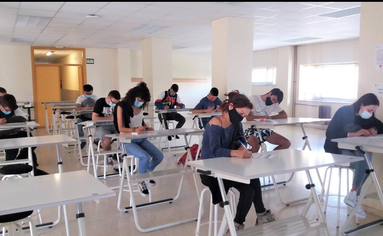 Alumnos del Campus de Ponferrada.