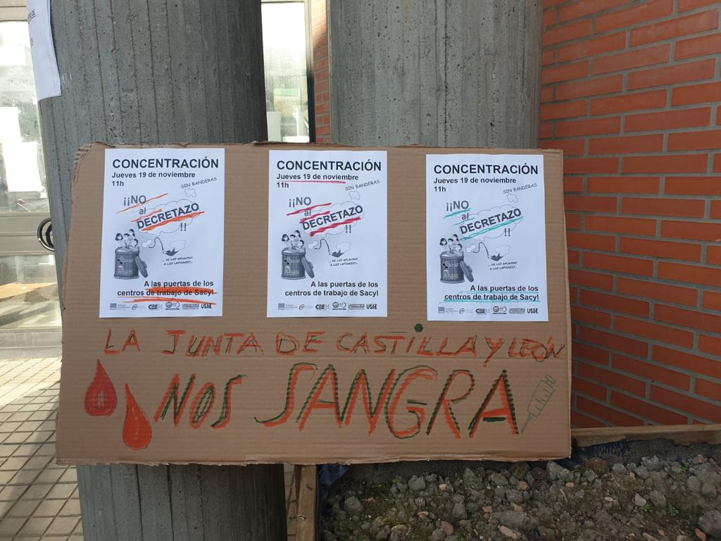 Fotos: Sanitarios del Bierzo contra el 'decretazo'