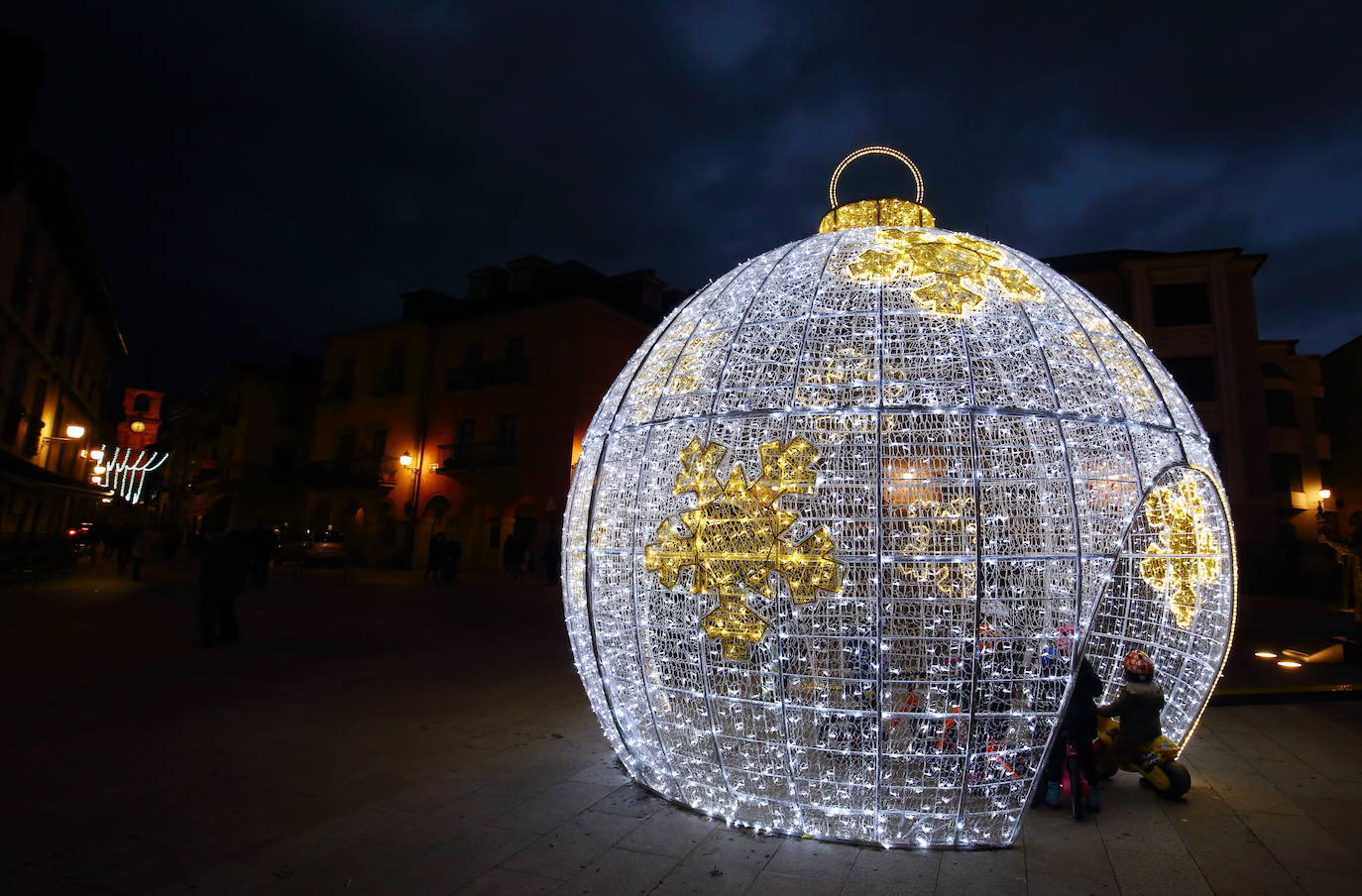 Fotos: Iluminación navideña en Ponferrada