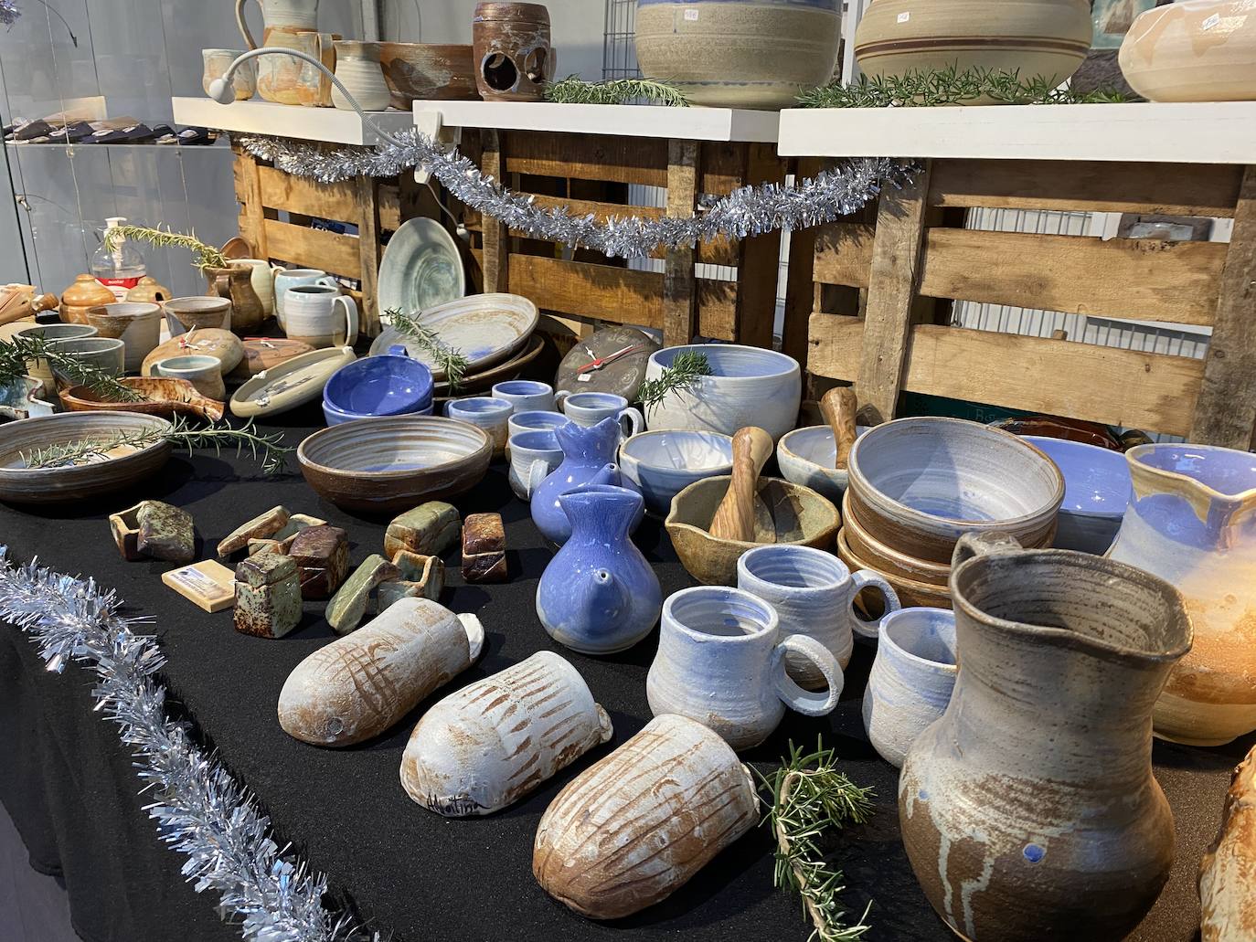 Fotos: Inauguración del mercado de Navidad en Ponferrada