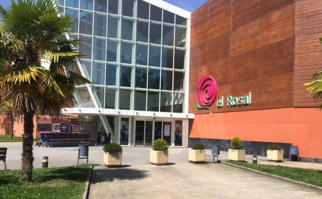 Centro comercial El Rosal en Ponferrada.