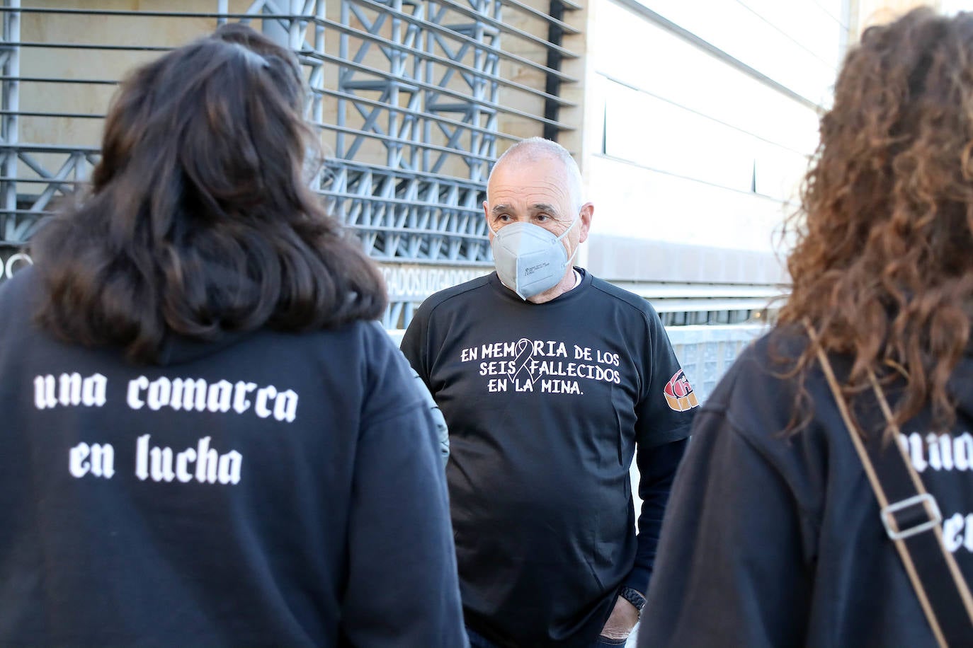 Primera sesión del juicio por la muerte de seis mineros de la Hullera Vasco Leonesa.