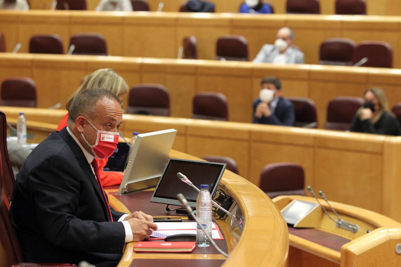 Fotos: El presidente del Consejo comparece en el Senado