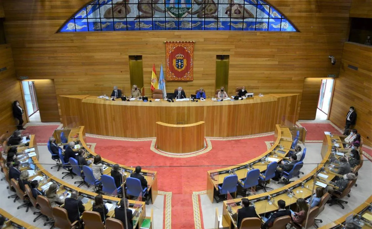 Imagen del parlamento gallego.