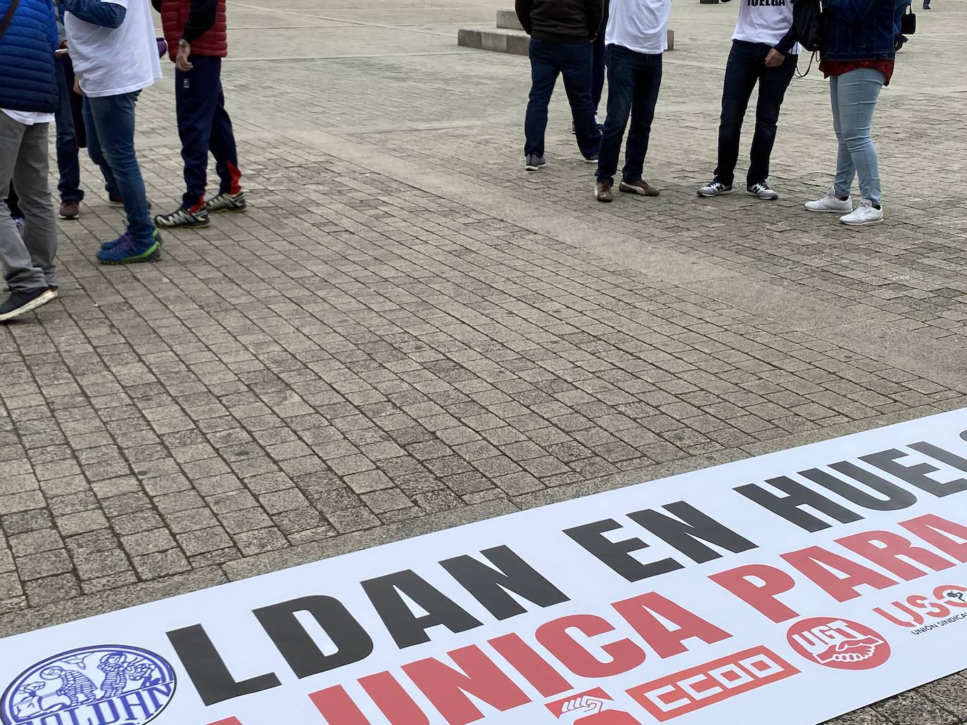 Fotos: Manifestación de los trabajadores de Roldán